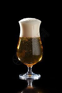 啤酒饮料玻璃酿造背景黑色泡沫酒精图片