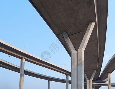 横交高速公路工业场景戒指建筑建筑学天空蓝色地标工程路口图片