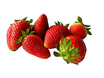 草莓食物植物饮食水果厨房绿色生产白色红色图片