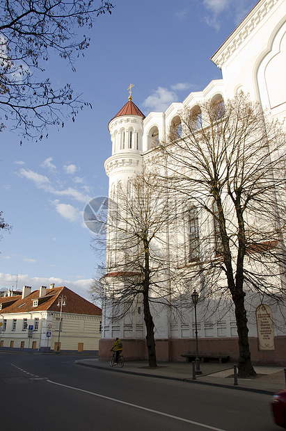 立陶宛首都维尔纽斯蒂奥托科斯大教堂图片