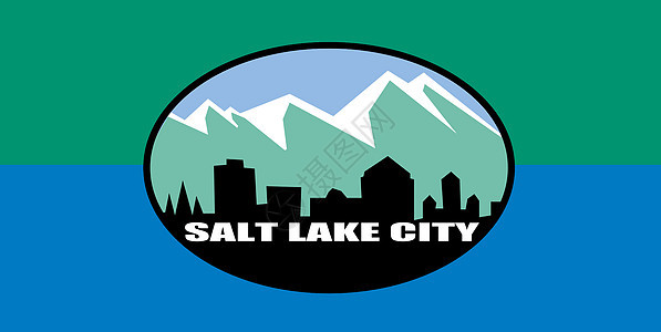 盐湖市旗图片