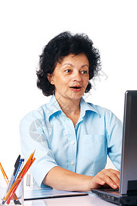 有趣的信息头发互联网微笑家庭老化快乐阅读电脑铅笔福利图片