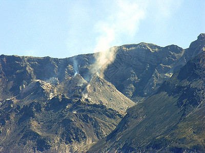 华盛顿圣海伦山陨石历史休眠灾难火山圆顶公园高山公吨天空图片