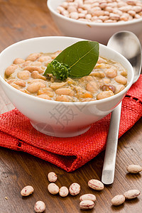 豆豆汤营养烹饪食物蔬菜萝卜素食豆类图片