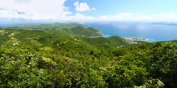 塞高山国家公园爬坡海洋旅游晴天国家天堂蓝色森林天空热带图片