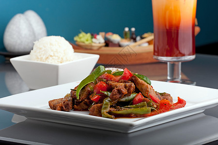 泰语 泰国晚餐桌子蔬菜鸭子餐厅文化胡椒食物课程美食图片