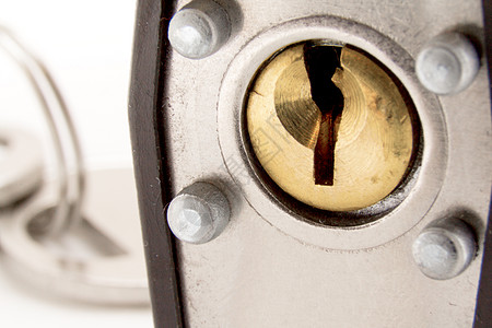 平板锁锁孔力量挂锁钥匙系统安全圆筒保安图片