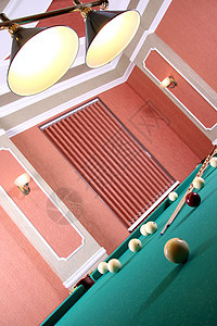 台球游戏的表格休闲百叶窗绿色台球桌桌子窗户活动运动俱乐部闲暇图片
