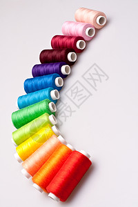 用于缝纫的彩色线刺绣纤维针线活工作卷轴团体裁缝紫色衣服工艺图片