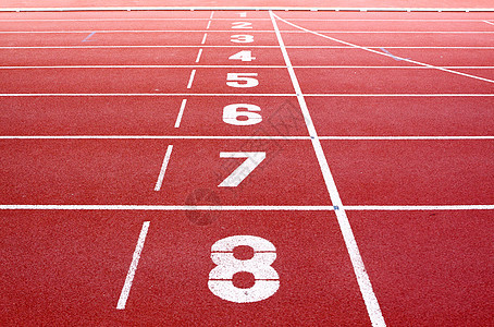 赛道起点车道数字赛跑者材料竞争圆圈速度红色竞赛运动赛马场图片