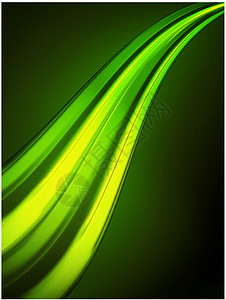 摘要绿色背景 EPS 8丝绸海浪波纹框架黑色漩涡运动曲线条纹插图图片