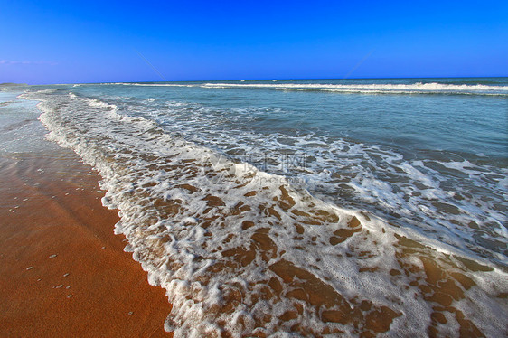 佛罗里达州代顿纳海滩栖息地天空海滩冲浪海景海浪海岸海岸线支撑波浪图片