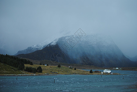 洛福顿群岛峡湾图片