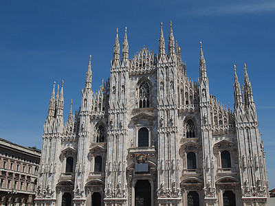 米兰 Duomo信仰教会建筑学宗教主场图片