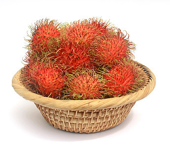 拉姆布坦热带水果植物食物维生素植物群霞石情调红色异国图片