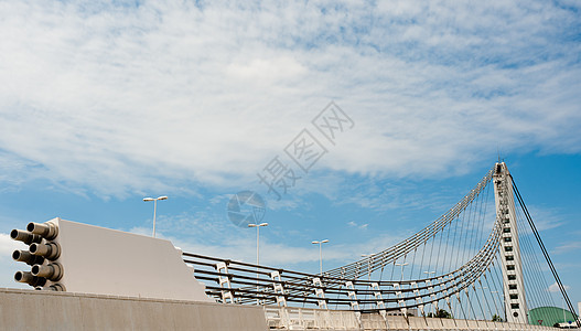 悬吊桥跨度建筑力量吊桥电缆建筑学水平金属工程基础设施图片