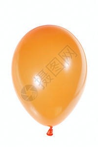 充气气球生日剪裁玩具小路庆典黄色塑料圆形橡皮橙子图片
