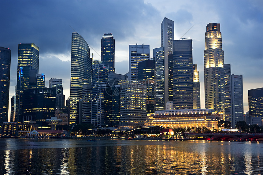 新加坡场景假期建造天际商业观光地标生活码头建筑学图片