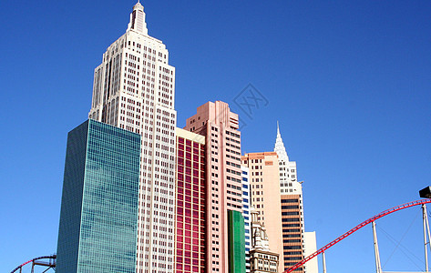 纽约纽约宾馆假期过山车旅行吸引力摩天大楼赌场图片