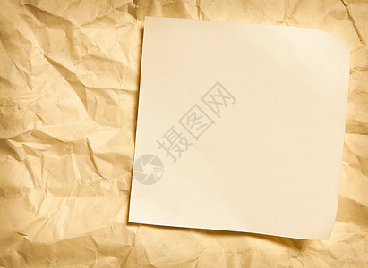 关于纸面皱纸背景的纸质说明图片