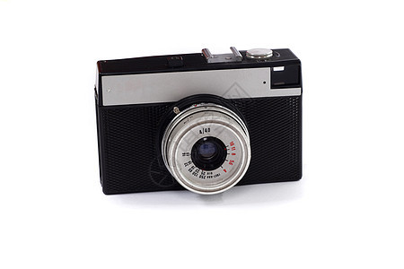 旧模拟相机电影金属摄影照片速度历史性收藏爱好镜片快门图片