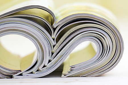 彩色报纸  放松时间杂志回收出版物商业文章作品标题全球记者数据图片