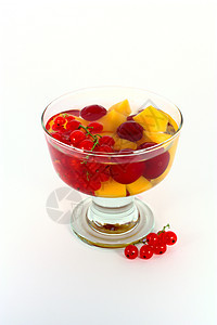 Peach 折叠水果红色浆果白色蜜饯果味玻璃果汁食物橙子图片