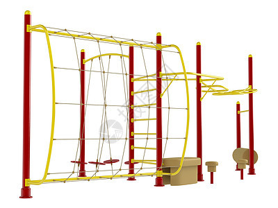 多彩多彩的操场玩具游戏喜悦金属场地教育幼儿园花园地面绳索图片