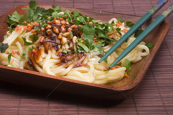 亚洲面条筷子功夫餐具文化烹饪味道美食芝麻闽南话午餐图片