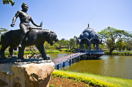 古代城市花园博物馆文化旅游图片