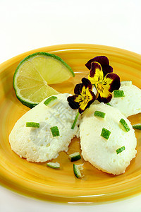 利姆穆斯盘子糖果花朵酸奶果味柠檬水果茶点牛奶布丁图片