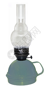 旧油灯煤油玻璃复兴灯光古董文化灯笼复古火焰设备图片