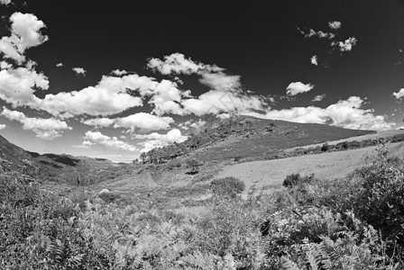 科西卡山区和山谷爬坡蓝色场景远足天空踪迹石头旅游橙子悬崖图片