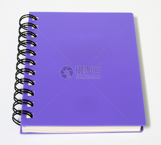 笔记本螺旋教育空白软垫日记商业文档办公室字帖白色图片
