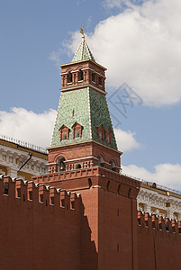 俄罗斯莫斯科红广场Senatskaya塔台图片