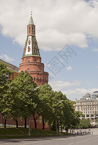 俄罗斯莫斯科克里姆林宫Arsenalnaya塔台图片