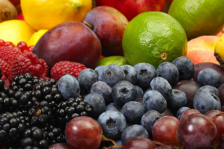 新鲜新鲜水果藤蔓浆果李子植物食物甜点橙子果汁市场饮食图片