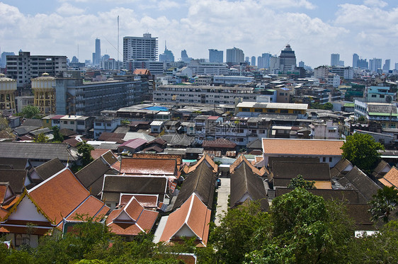 曼谷观点市中心城市建筑学基础设施天际首都景观旅行建筑旅游图片