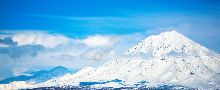 冬天美丽的火山喷发陨石旅行旅游自然荒野熔岩假期火山学家墙纸圆形图片