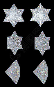 大卫之星或六角钻石图片