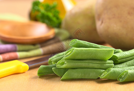 原绿色豆蔬菜脉冲豆类照片营养水平食物图片