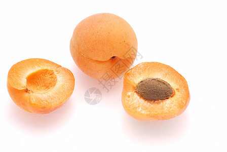 白背景的杏仁橙子饮食甜点食物黄色团体水果图片