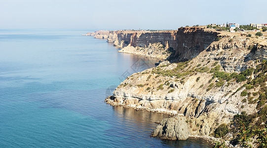 黑海的岩石 菲奥伦特点海景季节天空阳光海浪半岛海岸蓝色支撑海洋图片