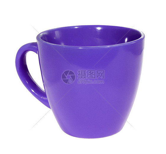 紫色杯用具白色阴影影响餐具咖啡杯容量陶瓷制品厨具图片