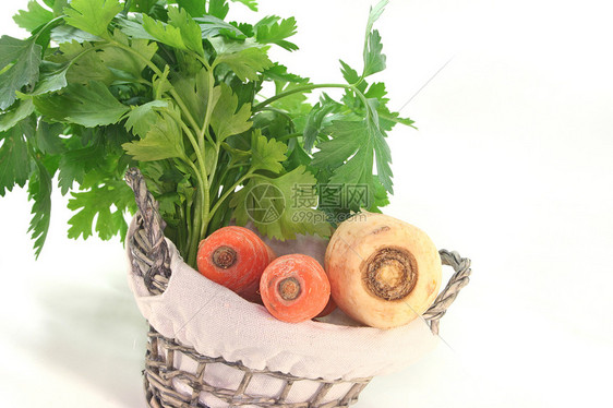 汤蔬菜营养香菜篮子根茎类青菜食物萝卜菜篮子图片