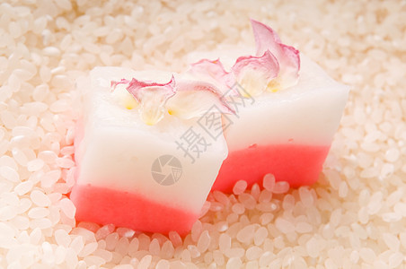 日式甜点 美菜花玫瑰糖果美食盘子玫瑰食物寿司粉色年糕红色图片