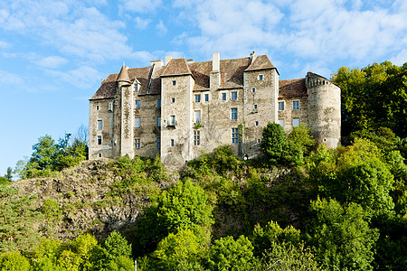 法国利穆辛克里斯省布萨卡景点建筑位置世界旅行历史城堡外观地标历史性图片