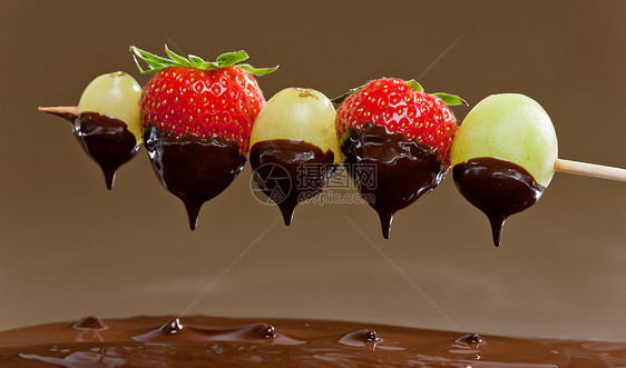 巧克力甜点火锅棕色食物营养水果静物诱惑图片