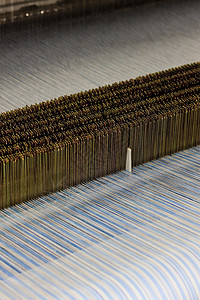 纺织机面料线程编织布机机械化技术织物纺纱细节工厂背景图片