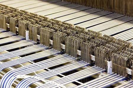 纺织机的紧闭制造业机械化细节制造机械纺纱自动化纺织亚麻面料图片